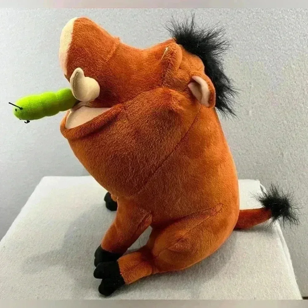 Disney Pumba Talking Eating Lion King Warthog Plush see video